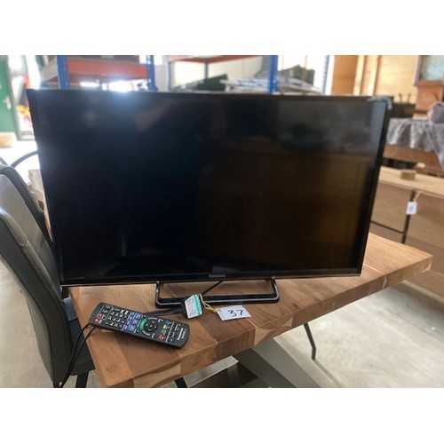 37 - TV with remote