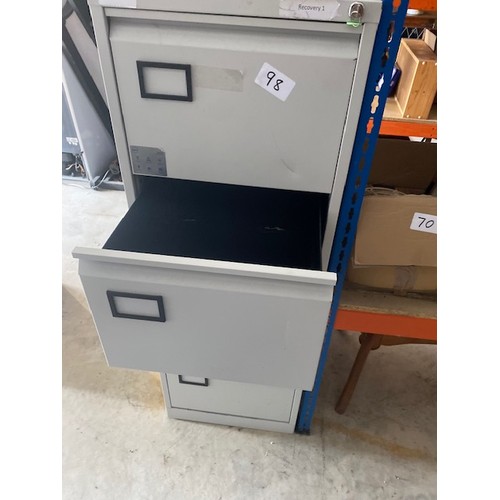 98 - 4 Draw Filing Cabinet