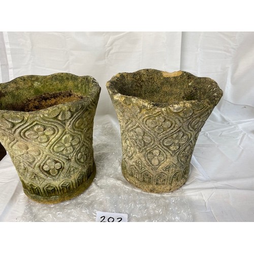 202 - Two Plant Pots