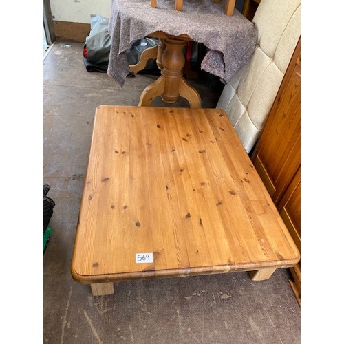 569 - Pine Coffee Table