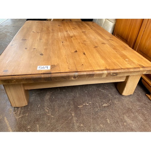 569 - Pine Coffee Table