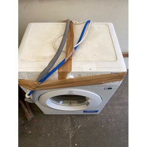 22 - Indesit Washing machine