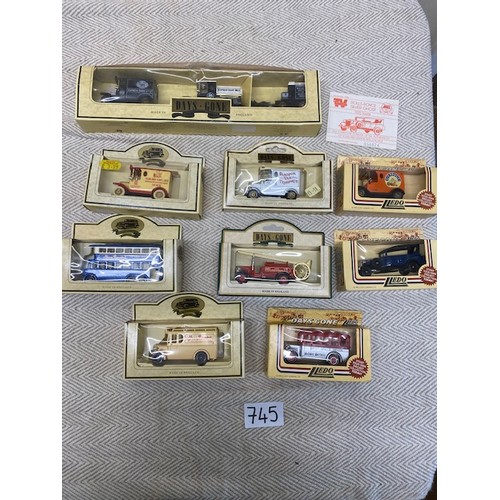 745 - Collection of boxed Lledo Days Gone Vintage dicast Cars