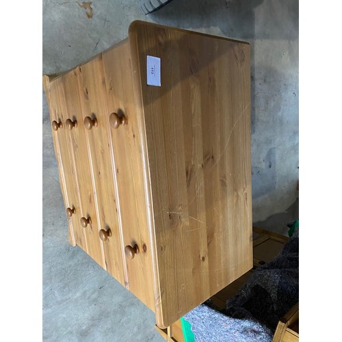 113 - Solid Pine Chest of Drawers- Section S11