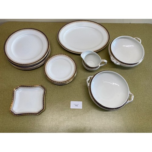 118 - Wedgewood – Imperial Porcelain Dinner Set - Section S7