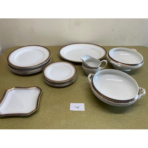 118 - Wedgewood – Imperial Porcelain Dinner Set - Section S7