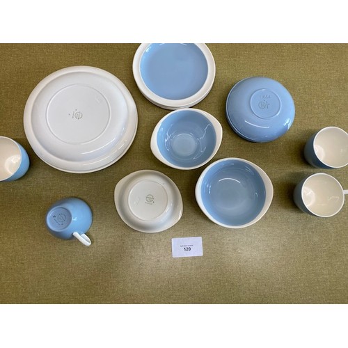 120 - Wedgewood Summer Sky China Set - Section O1