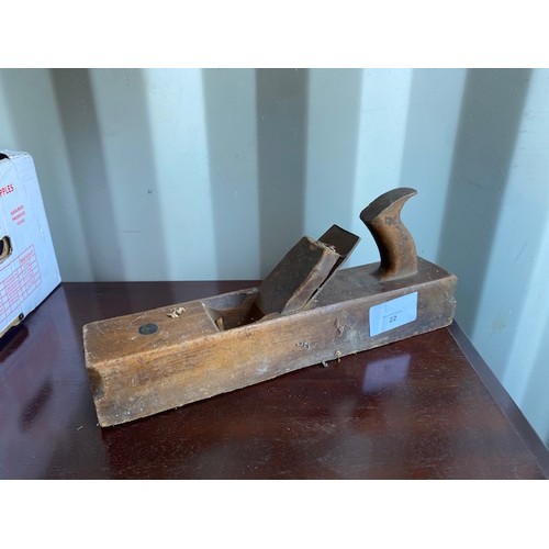 22 - Antique Wood Plane - Section S5