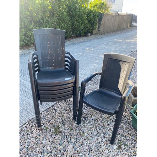 24 - 6 x Garden Chairs - Section BC