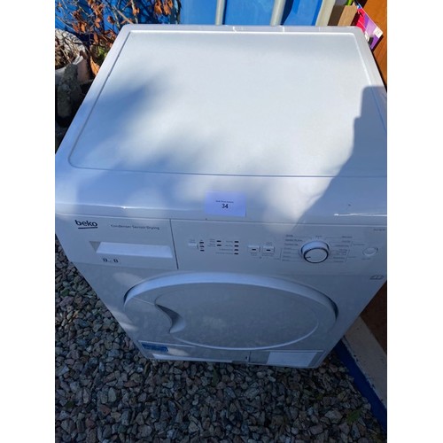 34 - Beko Condenser Dryer - Section S1