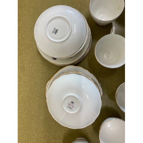 45 - Selection of teacups and saucers - Section S1