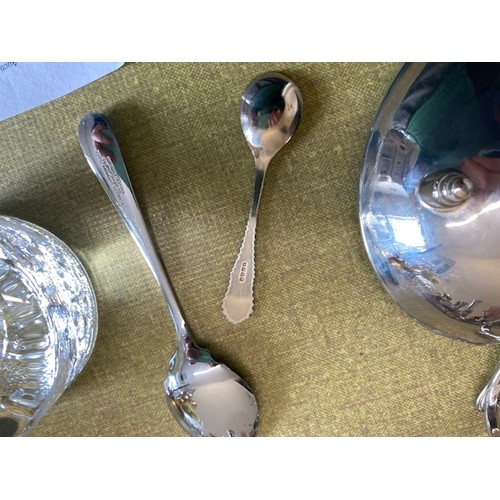 63 - Miscellaneous bric-a-brac including some silver plated & gold plated items - Section S2