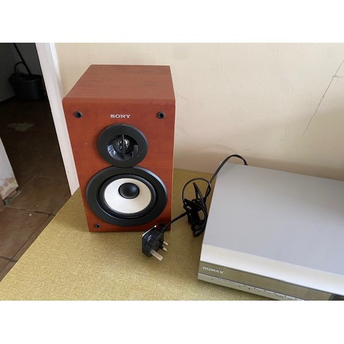 83 - 2 X Sony Speakers & Duo vision - Section S7