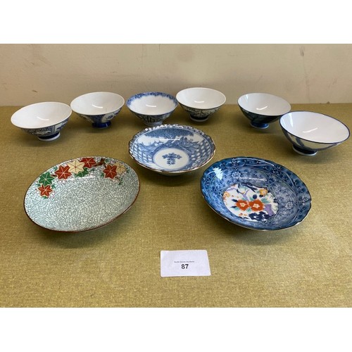 87 - Collection of Ornate Bowls - Section O12