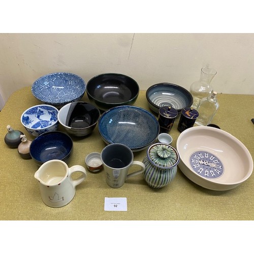 92 - Collection of miscellaneous china items - Section S9