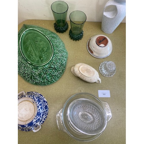 183 - Selection of various vintage china and glass - Section S11