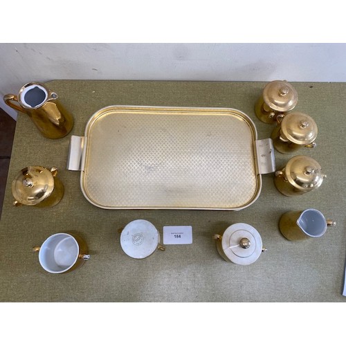 184 - Royal Worcester china set with tray - Section S6