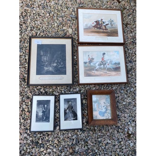 187 - Selection of vintage prints - Section S6