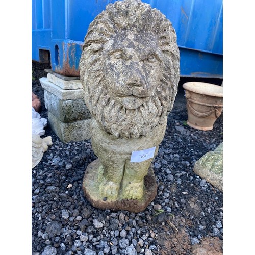 208 - Stone Lion statue - Section OSC