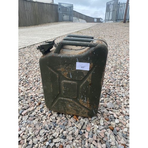 237 - Military Jerry Can - Section BC