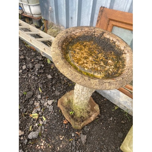 249 - Stone Bird Bath - Section OSC