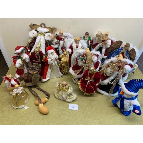 258 - Various Christmas figures - Section S12