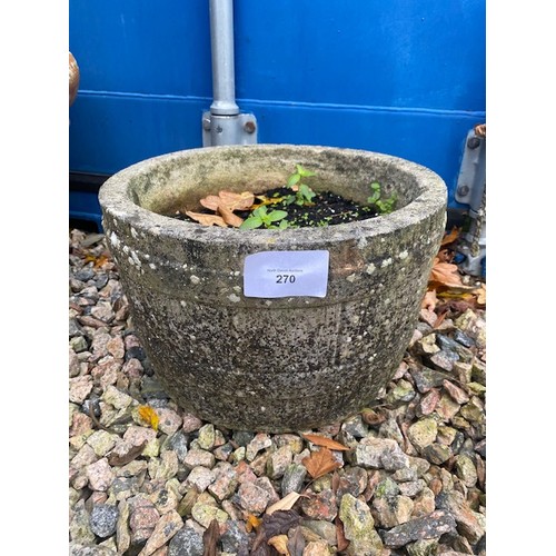 270 - Plant Pot- Section OSC