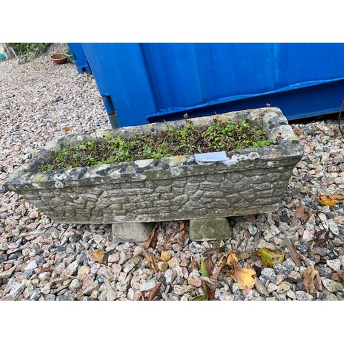 274 - Raised stone planter - Section OSC