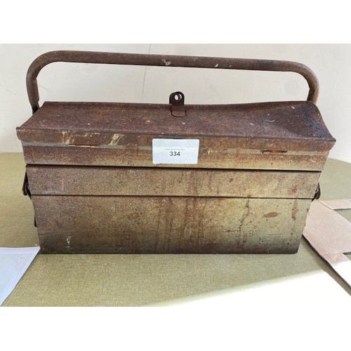 334 - Tool box with selection of items - Section S2