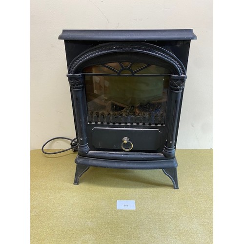 355 - Electric Fireplace - Section S9