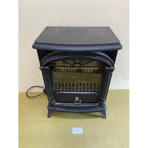 355 - Electric Fireplace - Section S9