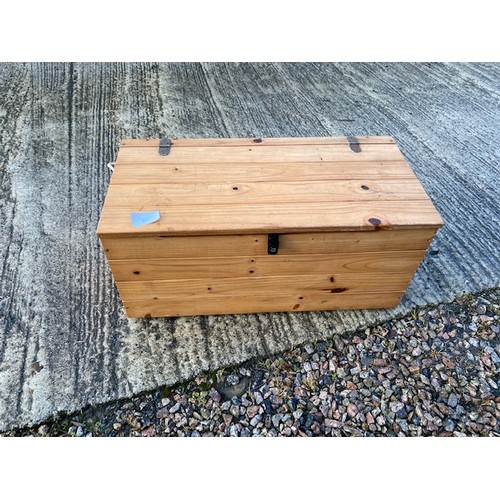 373 - Wooden Toy Box/Trunk - Section S7