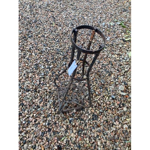 411 - Iron Plant Stand - Section BC