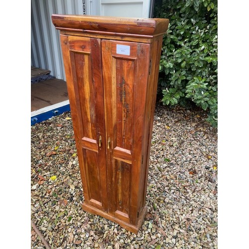 433 - Tall Romanian Oak DVD Cabinet - Section S5