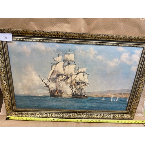 470 - Large Ship Print - Section O2