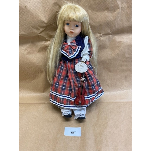 490 - Leonardo Collection china doll – Kim  - Section O5