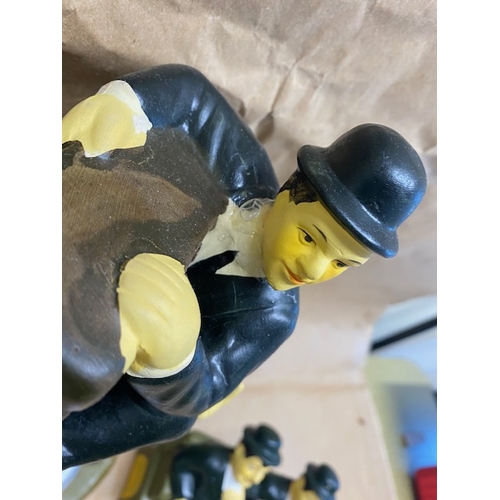 511 - Collection of Charlie Chaplin ornaments- Section O7