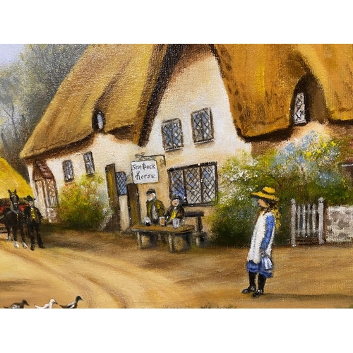 514 - Country Cottage painting - Section O11