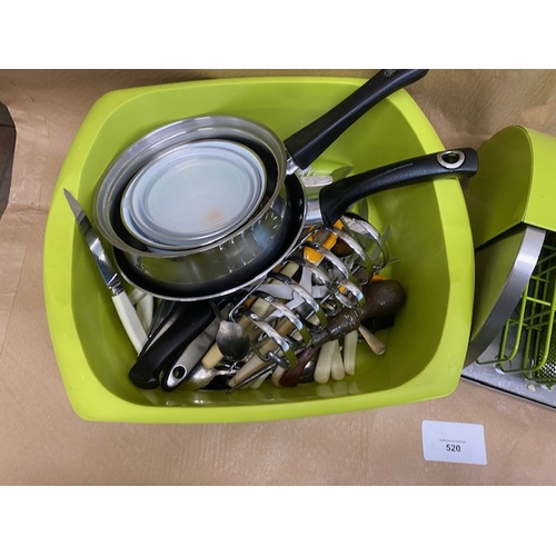 520 - Selection of Green Kitchen Items - Section O4