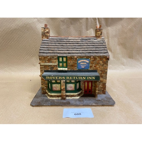 608 - Rovers Return Model – Chimney pots loose - Section O14