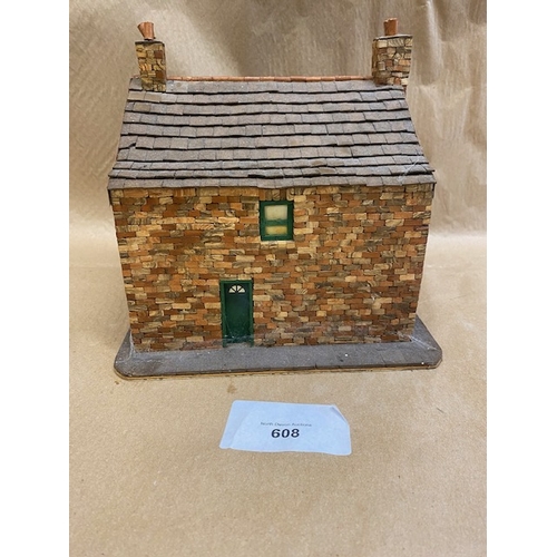 608 - Rovers Return Model – Chimney pots loose - Section O14