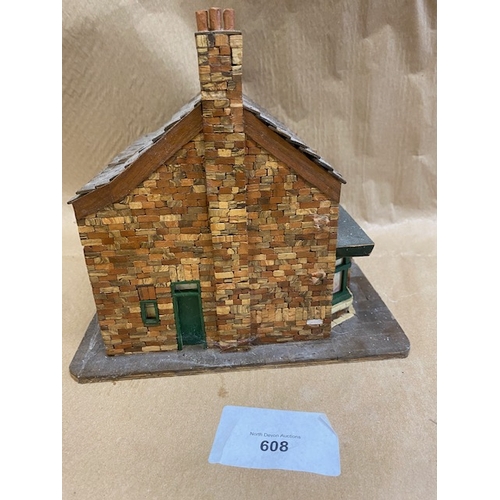 608 - Rovers Return Model – Chimney pots loose - Section O14