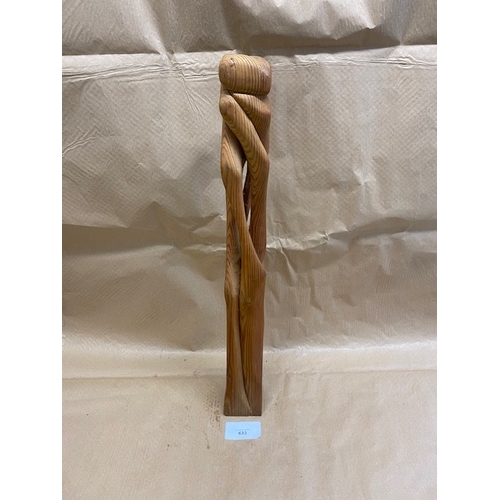 633 - Carved Wooden Sculpture - Section S4