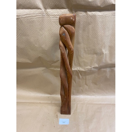 633 - Carved Wooden Sculpture - Section S4