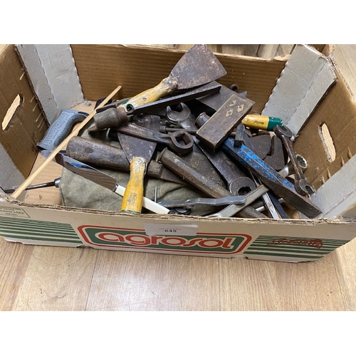 645 - Selection of various tools- Section O13