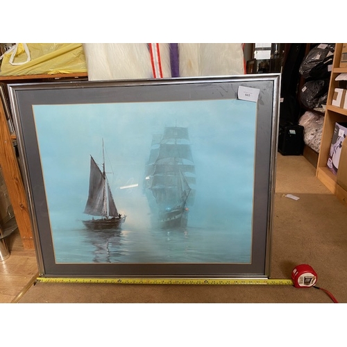 665 - Large Ship Print - Section O11