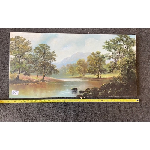 1007 - Large Canvas painting - Section O11