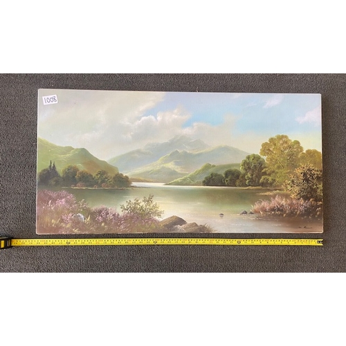 1008 - Large Canvas painting- Section O11