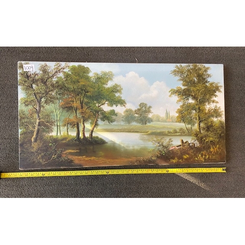 1009 - Large Canvas painting- Section O11