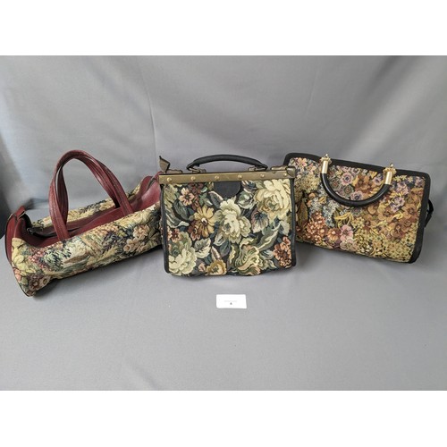 4 - 3 x Purses  - Viewing Section O4